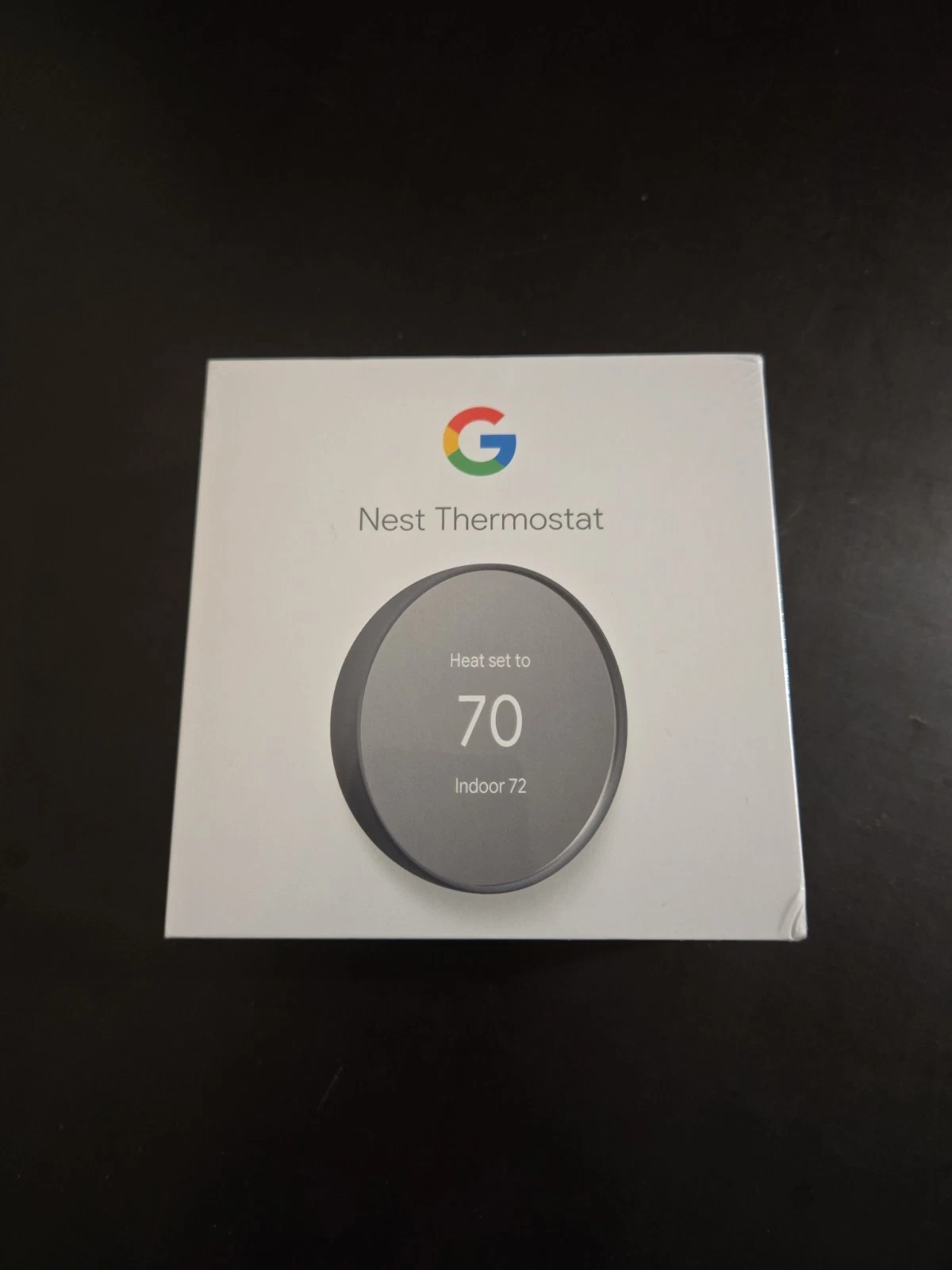 Google Nest Smart Thermostat, Charcoal - GA02081-US