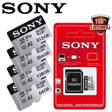 SONY 1TB 512GB 256GB 128GB Micro TF SD Card High Speed Class Flash Memory