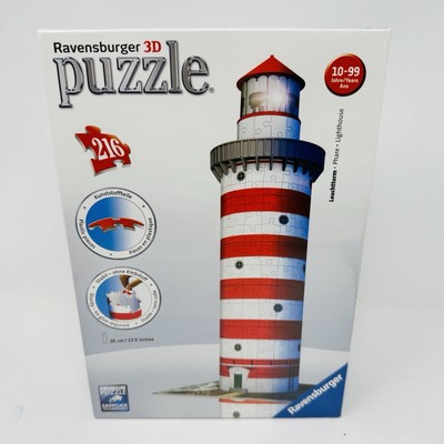 Ravensburger 3D Puzzle Lighthouse ~ 216 pcs NEW SEALED