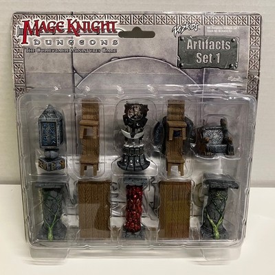 Sealed - Mage Knight Dungeons Miniatur Spiel - Artefakte Set 1 von Wizkids 2002