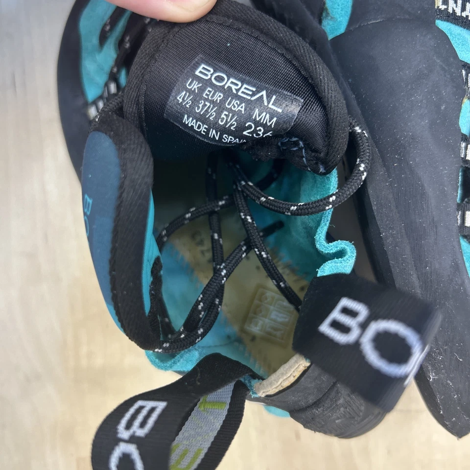 Zapatos de Escalada Lengua Acolchada Superior Cuero Lince Boreal Talla 5.5 Foto 4 de 4