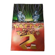 Vintage 1998 BATTLE OF THE BEATS 2 Rave Flyer Frankie Bones Adam X Baby Anne