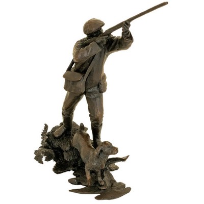 Richard Cooper Bronze Country Pursuits Collection Riverbank Figur