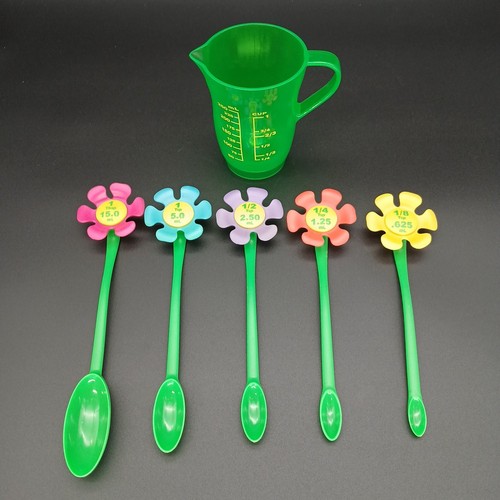 Flower Measuring Spoons And Cup Set - Picture 2 of 9