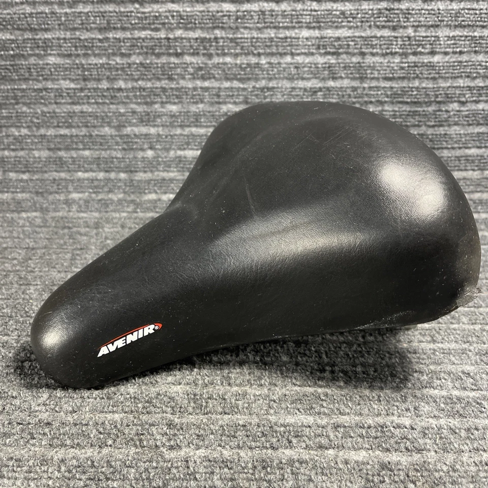 Asiento de bicicleta vintage Avenir Comfort Plus X-grande sillín negro con resortes de suspensión Foto 2 de 4