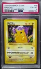 1999 POKEMON PIKACHU 1st EDITION GHOST STAMP ERROR ULTRA RARE PSA 6