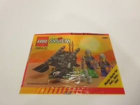 Lego Castle Black Knights 1491 Dual Defender Polybag BAG ONLY and DAMAGED