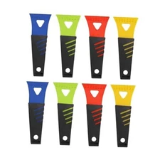 Ice Scraper for Car Windshield, No Scratch Plastic Ice Shovel Tools for 8PCS