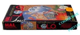 Adventures of LOLO - cartouche de jeu video aventures nes Nintendo hal PAL test&eacute;