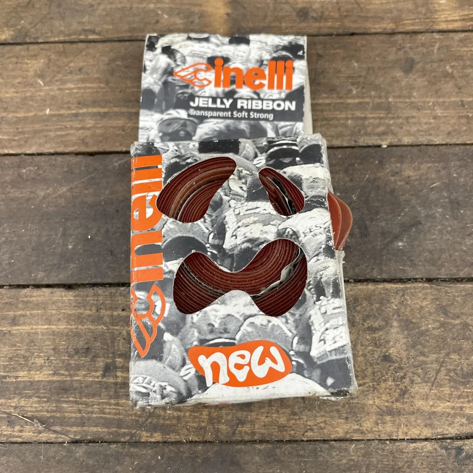 Cinelli Jelly Ribbon Tape Red Handlebar NOS Italy Cycling Bike Parts - Image 4 of 4