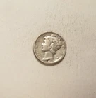 1931-D Mercury Silver Dime grades VF, Solid Collector Coin.