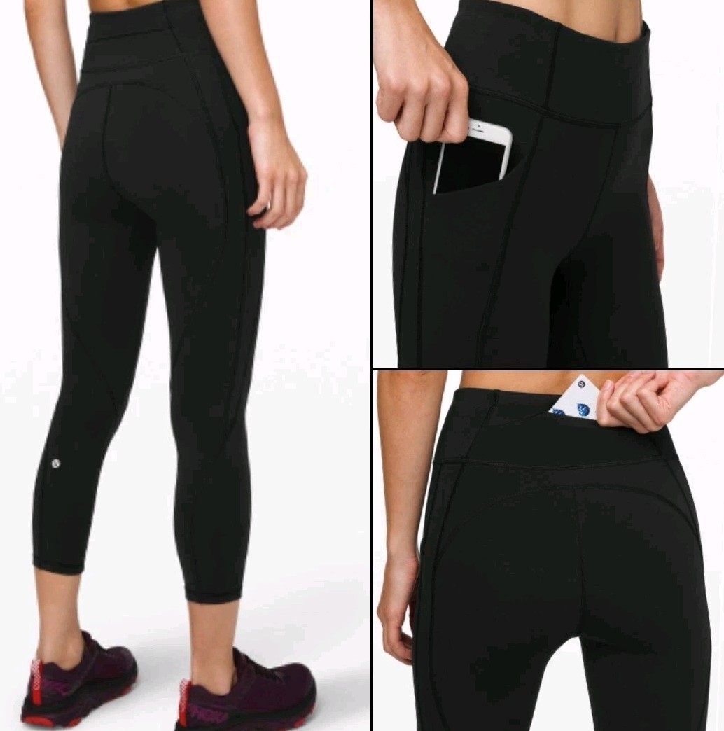 Lululemon Time To Sweat Crop 23