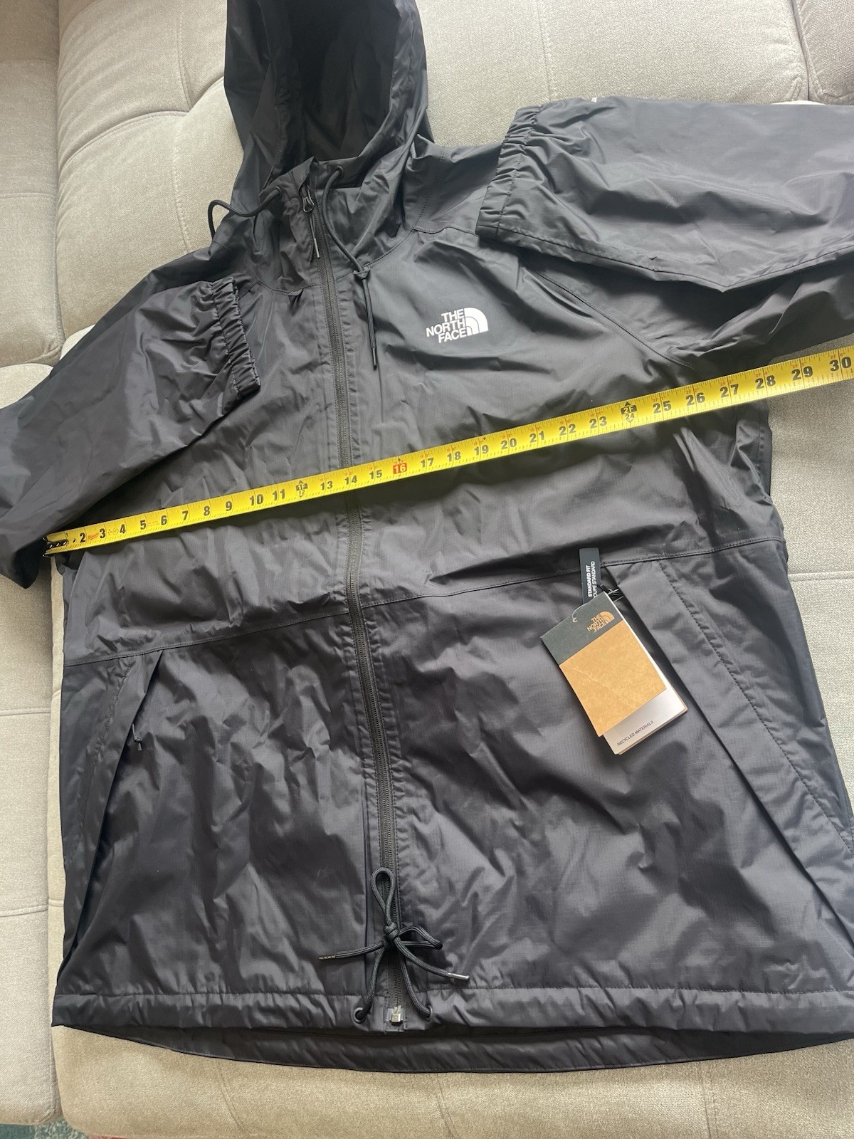 NWT The North Face Men’s Antora Rain Hoodie Jacket Black XXL thumbnail 4