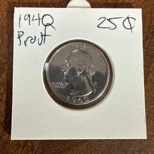 1940 Washington Quarter PROOF, Superb Gem PR++