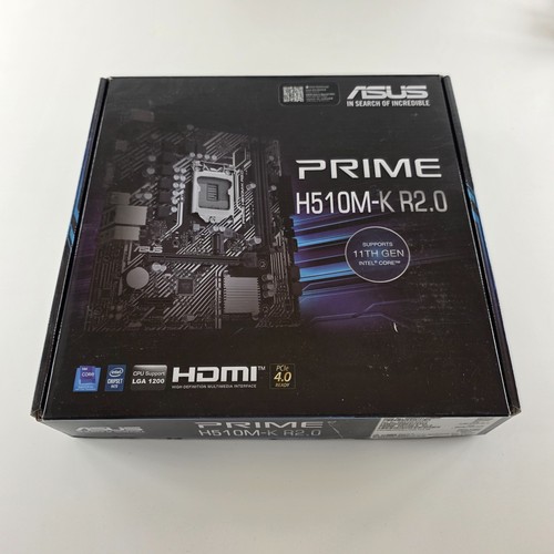 Mainboard ASUS PRIME H510M-K R2.0 LGA 1200 Intel Series 10 11000 DDR4 BIOS Agg - Bild 6 von 9