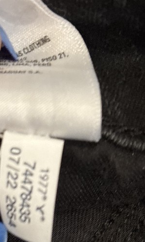 American Eagle Women’s The Dream Jean Hi-Rise Jegging Black Size 18 Short - Picture 8 of 8