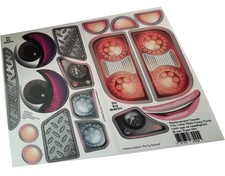 The Toy Restore Replacement Stickers Fits Little Tikes 2017 Cozy Truck Brown Ey