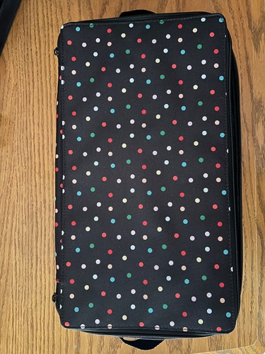 Creative Memories RAINBOW DOTS Border Maker Organizer with inserts