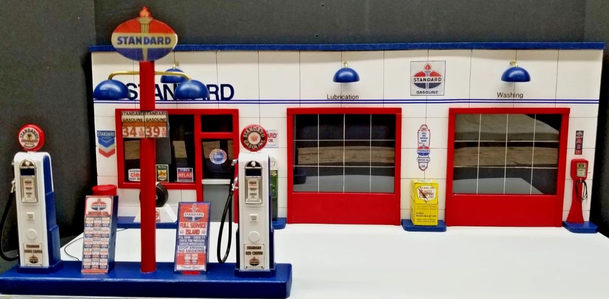 Toy Gas Station Indiana Diecast & Toy Vehicle Dioramas for sale - eBay