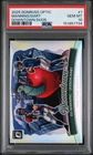 2025 PANINI DONRUSS OPTIC DOWNTOWN DUOS #1 ELI MANNING JAXSON DART ROOKIE PSA 10