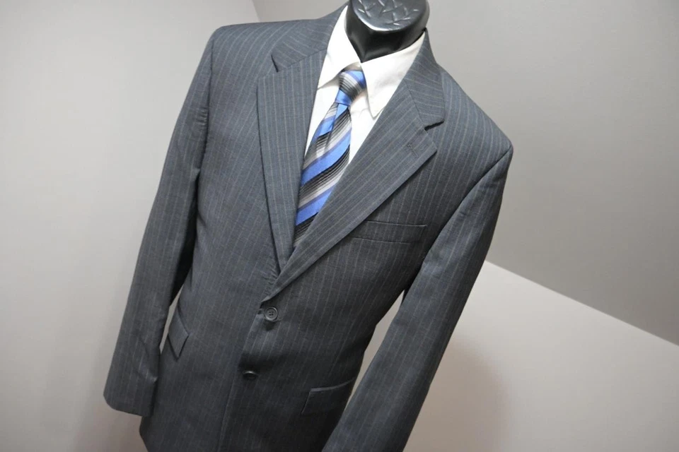 Chaps Ralph Lauren Lana Cachemira 2 Piezas Traje Pantalones Chaqueta Para Hombre 36 x 30 42-44 R Foto 4 de 4