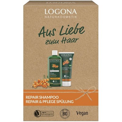 Logona Geschenkset Repair Bio Sanddorn   450 ml