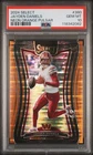 2024 PANINI SELECT NEON ORANGE PULSAR #380 JAYDEN DANIELS ROOKIE RC 1/7 PSA 10