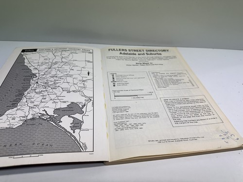 Fullers Street Directory Adelaide and Suburbs 1986 vintage maps reference guide - Picture 2 of 10