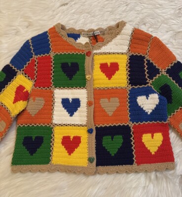 Alice+Olivia - 美品 alice+olivia 2wayスパンコール刺繍×ロゴメッセージ ニット Alice + Olivia Zola Embellished Embroidery Patches Cardigan