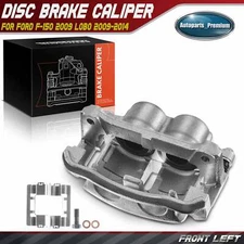 Front Left Driver Disc Brake Caliper w/ Bracket for Ford F-150 2009 Lobo Pickup