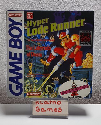 Hyper Lode Runner Nintendo Gameboy OVP+Anleitung  CIB Boxed   B2956