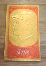 Willie Mays 1965 Topps Embossed #27 INSERT Trading Card MLB San Francisco Giants