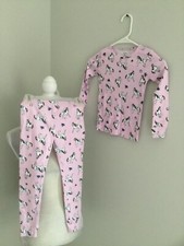 Toddler 3T Carter  s pajama set Girl Horse Theme Soft Cotton
