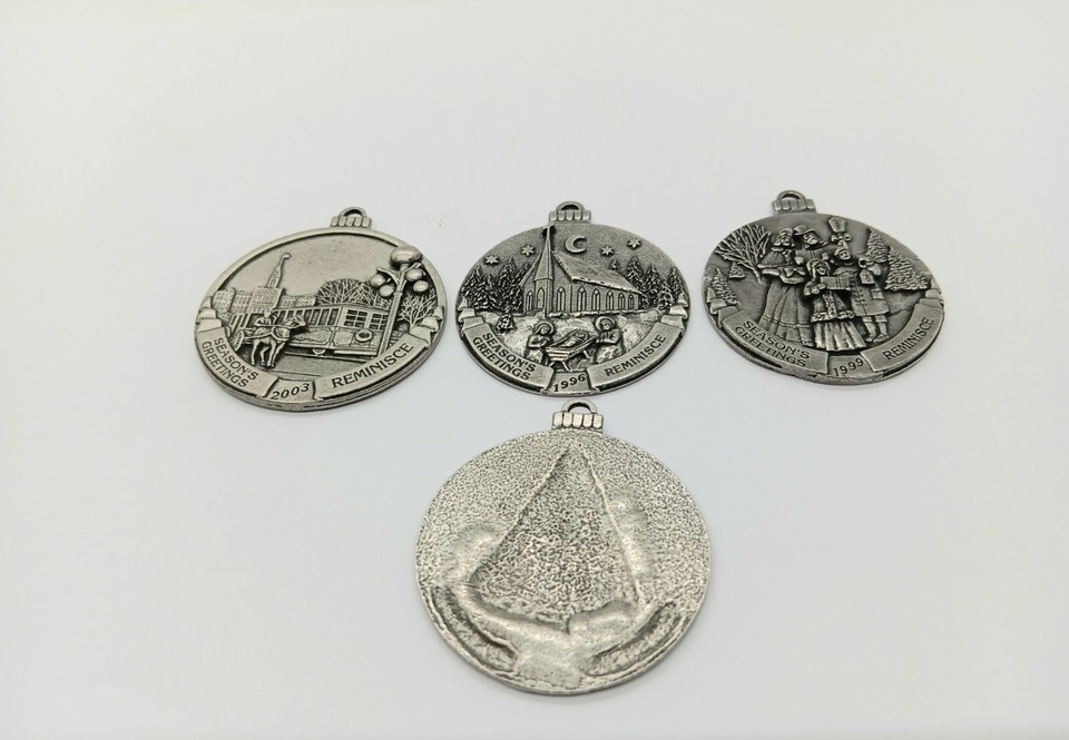 Reminisce Ornament Lot Tree Church Street Car Carolers 96 97 99 2003 eBay