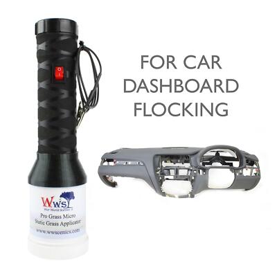WWS Micro Static Flock Applikator Maschine - Auto Armaturenbrett Elektrostatische Beflockung