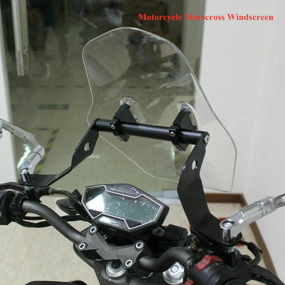 Windshield for bike deals