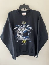 Jimmie Johnson 4x NASCAR Sprint Cup Series Winner Sweatshirt Size Large