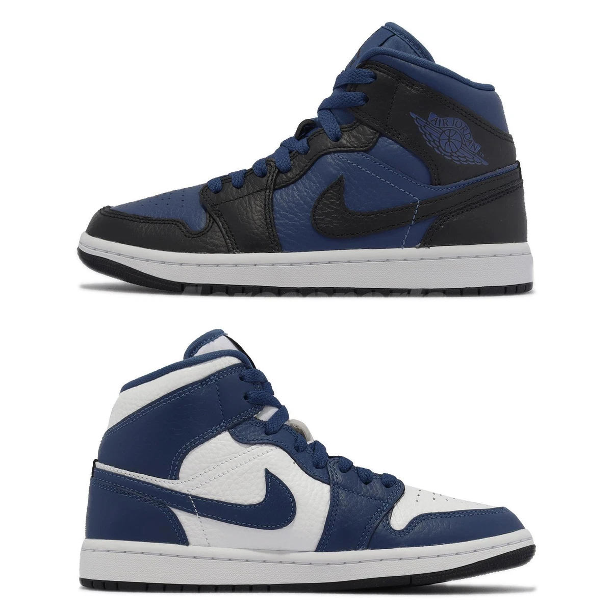 Nike Wmns Air Jordan 1 Mid SE Split French Blue Women AJ1 Casual