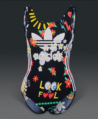 artist bathing suit adidas