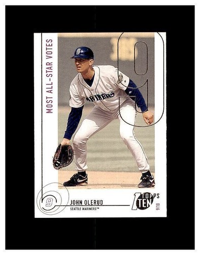 JOHN OLERUD YOU PICK EVERY CARD ROOKIES, INSERTS HIGH GRADE CARDS HUNDREDS!!! - Picture 123 of 260