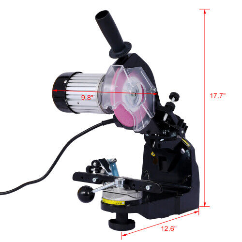 120V Chainsaw Sharpener Professional Multi-Angle Adjustable Chain Grinder - Picture 3 of 17