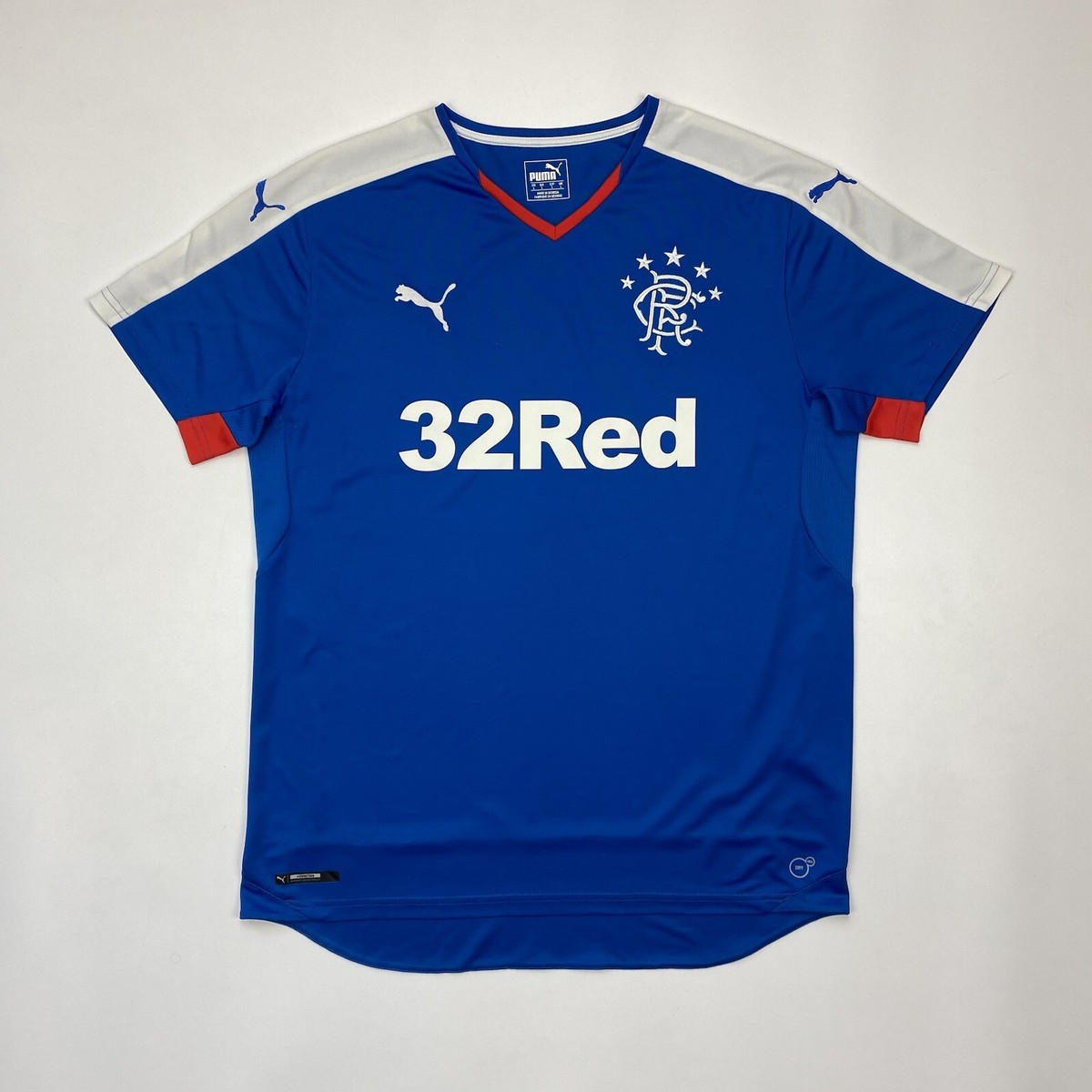 Rangers 2015 2016 Home Football Shirt Soccer Jersey Puma 747829 | eBay