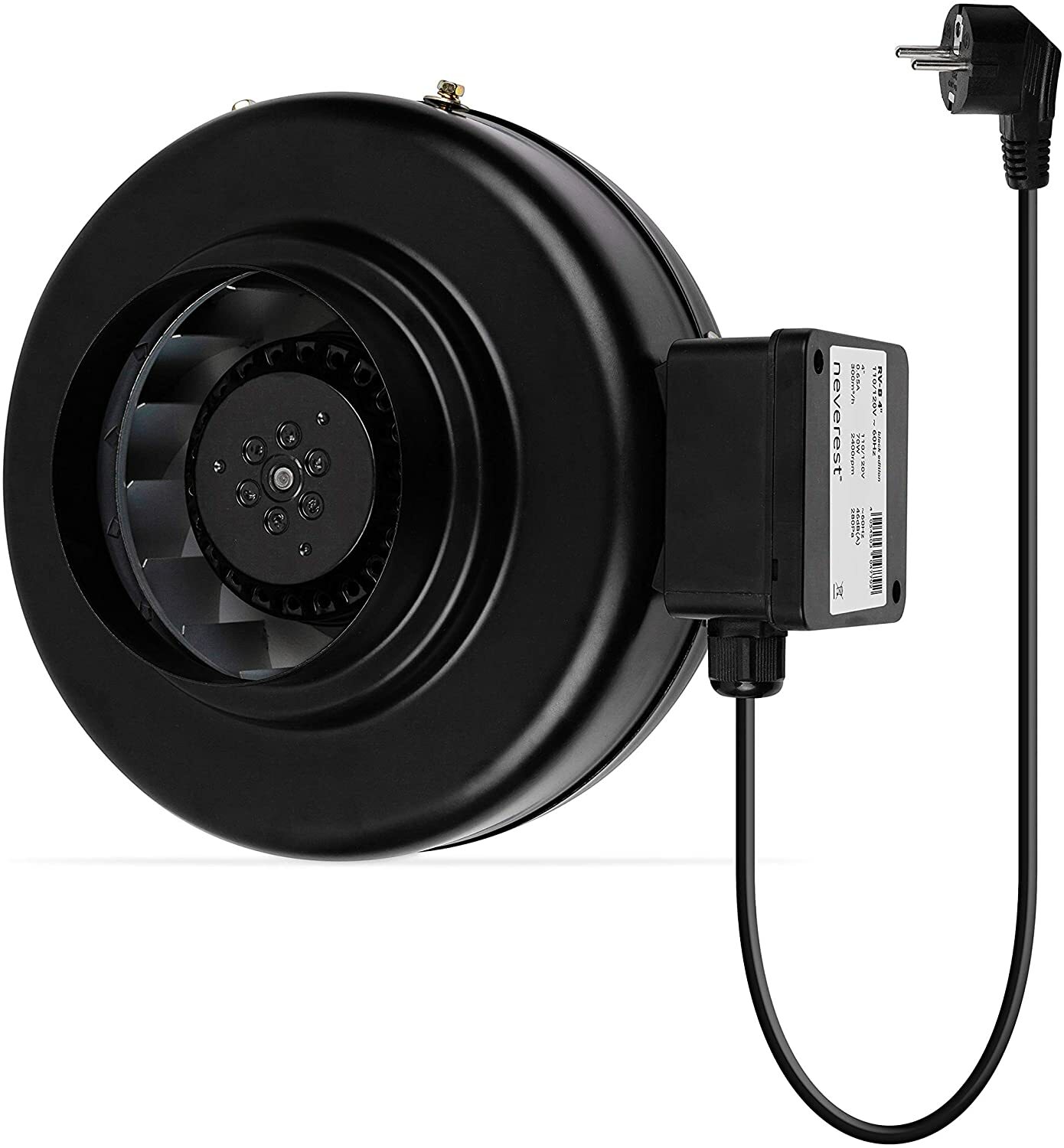 Ventilador de tubo ventilador de tubo ventilador 100 125 150 200 mm ventilador profesional ventilador