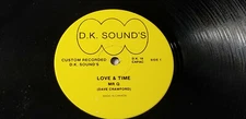  MR. Q - DAVE CRAWFORD Love & Time b/w Rapping Time 12" D.K. Sounds disco rare