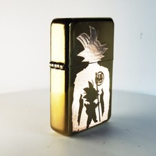 BRAND NEW -&nbsp; DESIGNED BRUSHED STYLED CIGARETTE PETROL LIGHTER - DRAGONB