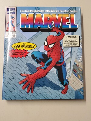 Marvel: Five Fabulous Decades of the World's Greatest Comics Hardcover Book 1991