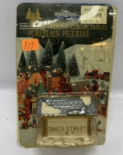 Dickens Collectables Christmas Village Accessory STREET SIGN Dollhouse F17