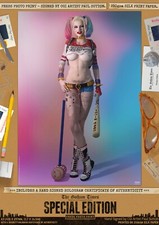 HARLEY QUINN Suicide Squad SEXY MARGOT ROBBIE DC Comic Signed A3 Print Lucky You