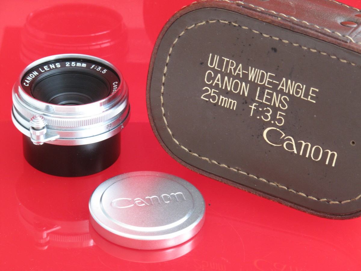 F L Rf 35mm Flickr Canon RF Rangefinder 25mm Lens With Caps/case