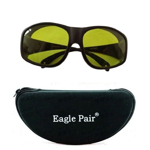 Gafas láser de protección 190-440 y 780-900 y 10600 nm OD5+ 900-1100 nm OD6+ - Imagen 1 de 4